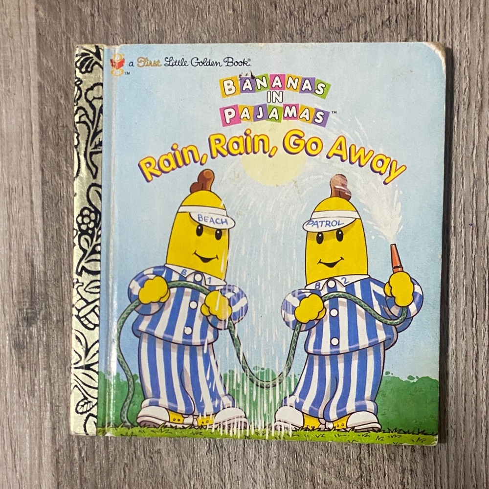 Vintage 1990s Bananas in Pajamas Children's Book